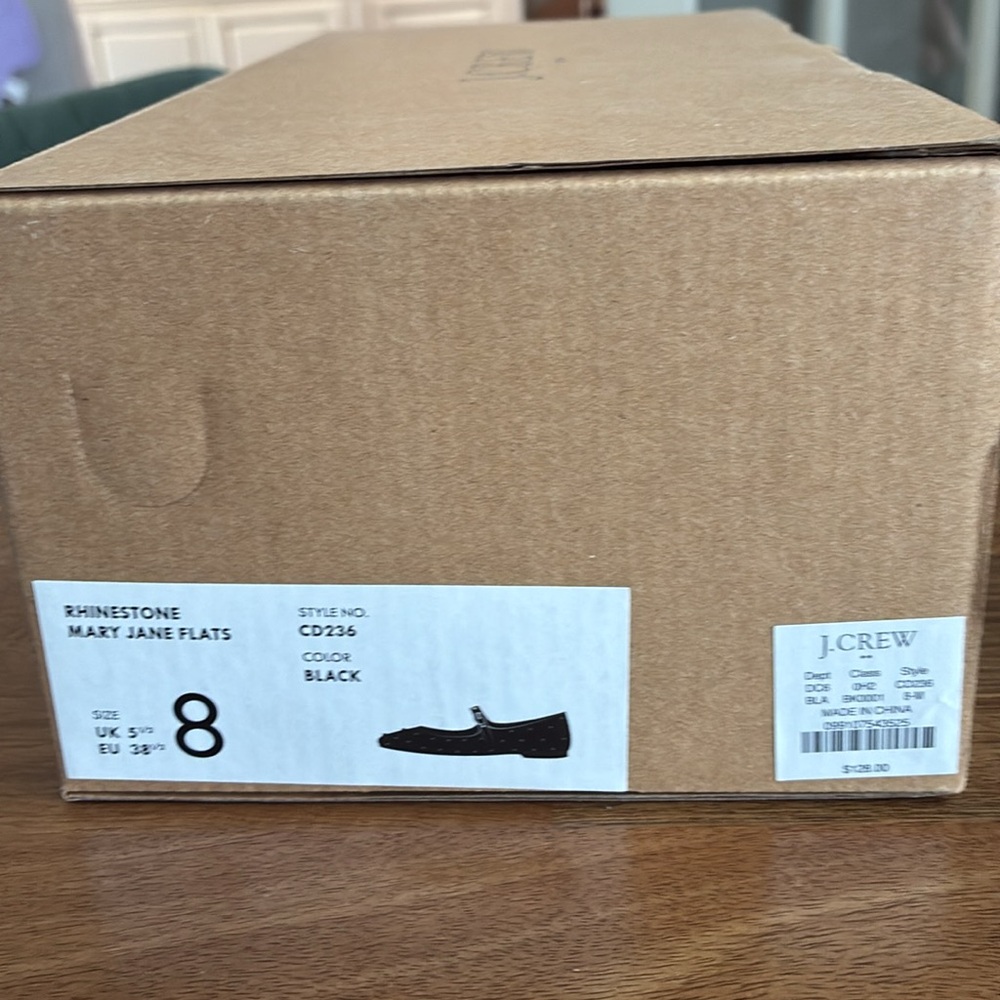 J. Crew Black Studded Mary Jane Flats - Picture 6 of 6